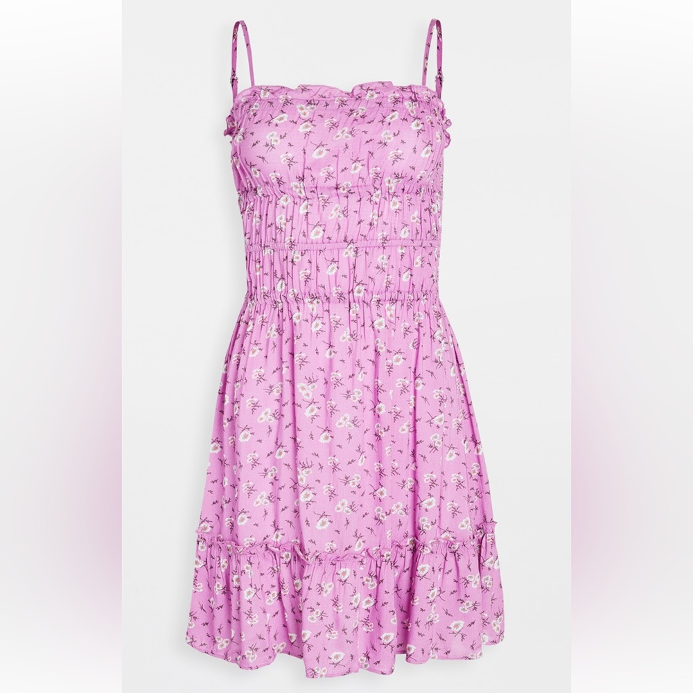 Playa Lucila Purple Floral Dress